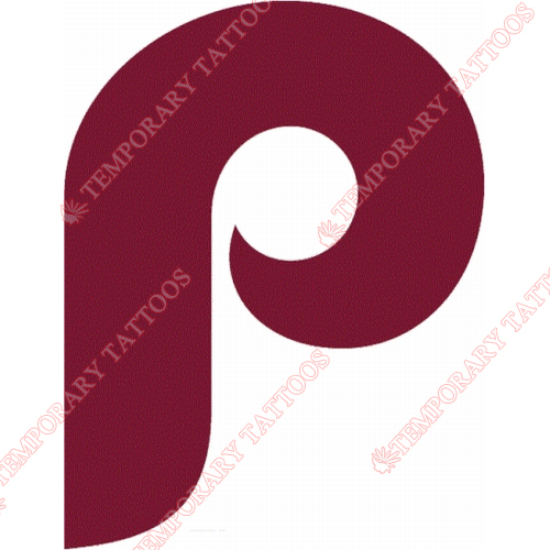 Philadelphia Phillies Customize Temporary Tattoos Stickers NO.1819